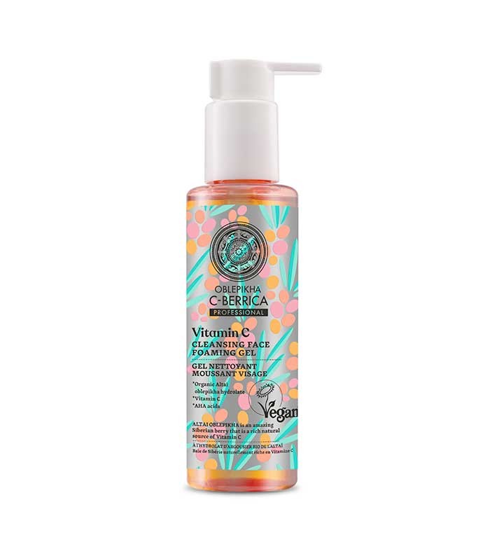 NATURA SIBERICA C-BERRICA GEL NETTOYANT MOUSSANT À L'ARGOUSIER 145 ML