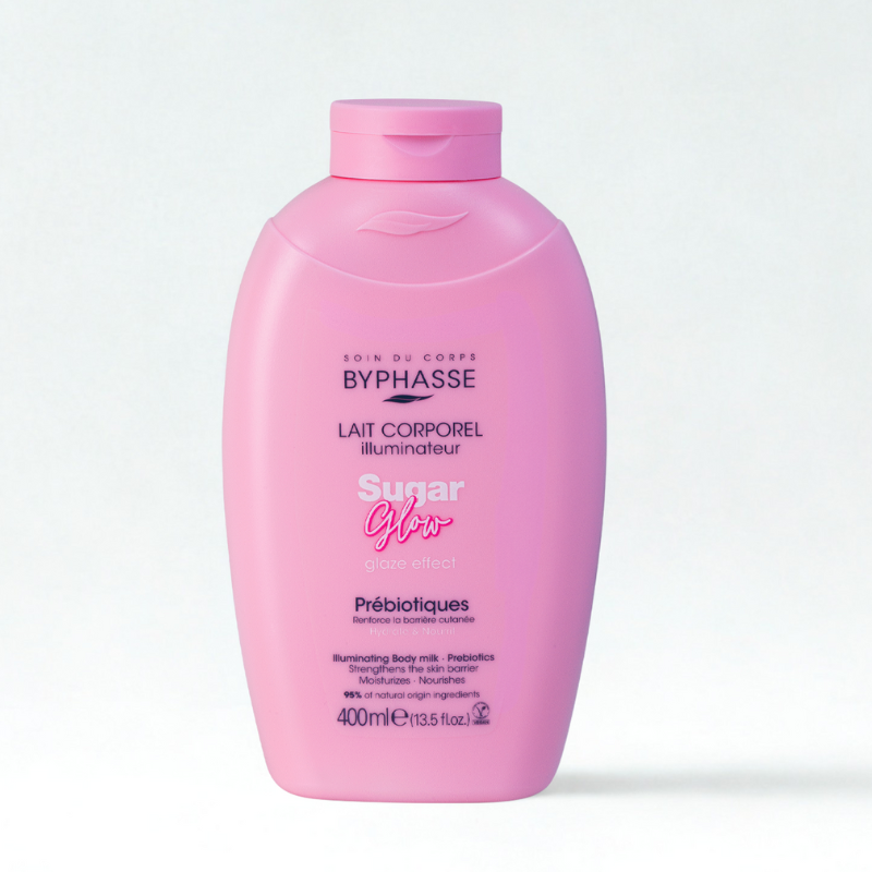BYPHASSE LAIT CORPOREL ILLUMINATEUR SUGAR GLOW 400ML