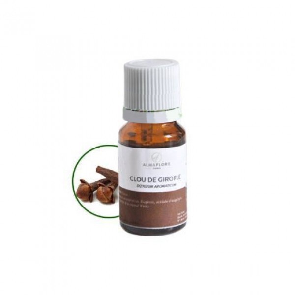 ALMAFLORE HUILE ESSENTIELLE DE CLOUS DE GIROFLE BIO 10ML