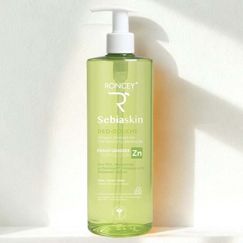 RONCEY DEO DOUCHE SEBIASKIN PEAU GRASSE 1L