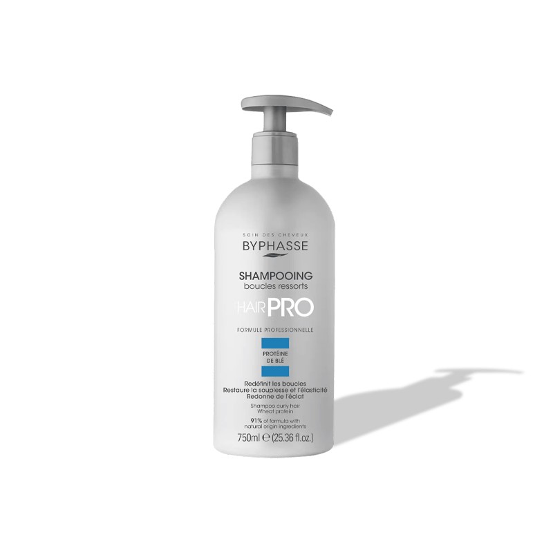 BYPHASSE SHAMPOOING BOUCLES RESSORTS PROTEINE DE BLE 750ML