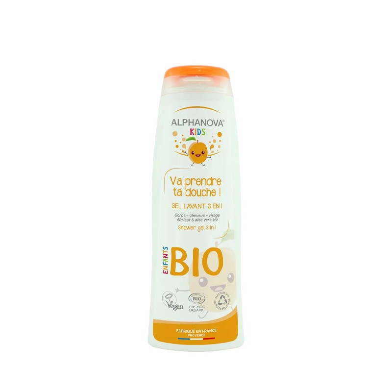 ALPHANOVA KIDS VA PRENDRE TA DOUCHE GEL LAVANT 3EN1 250ML