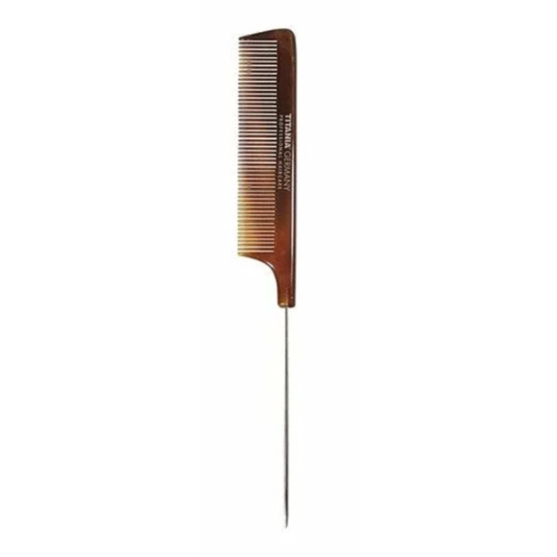 TITANIA PEIGNE AVEC MANCHE EN METAL 21CM REF 1806/8