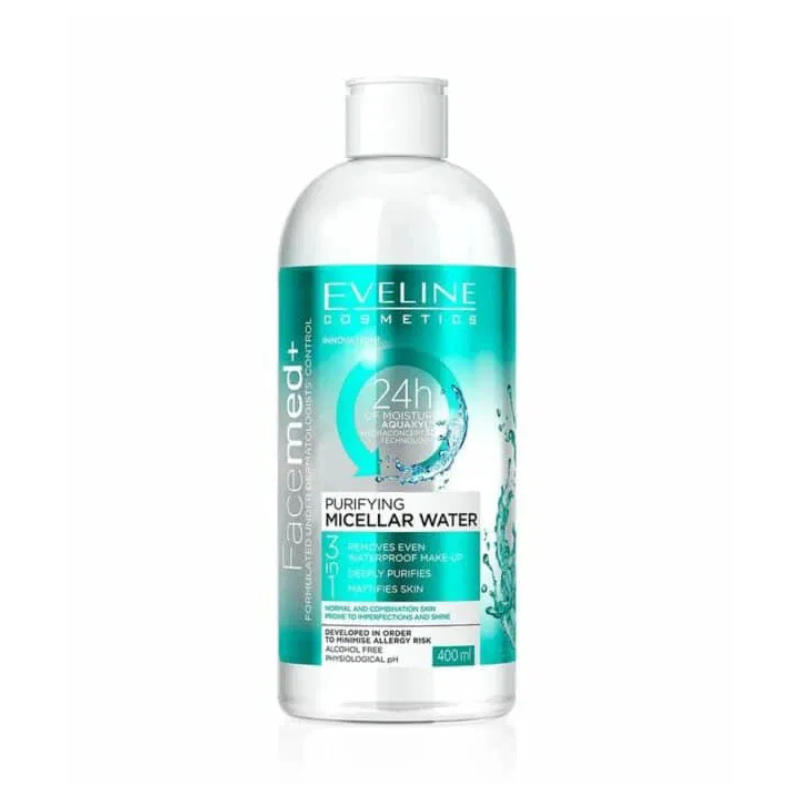 EVELINE COSMETICS EAU MICELLAIRE EVELINE FACEMED 3EN1 400ML
