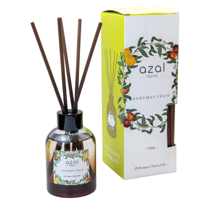 AZAL DIFFUSEUR A BATONNETS AGRUMES FRAIS 110ML