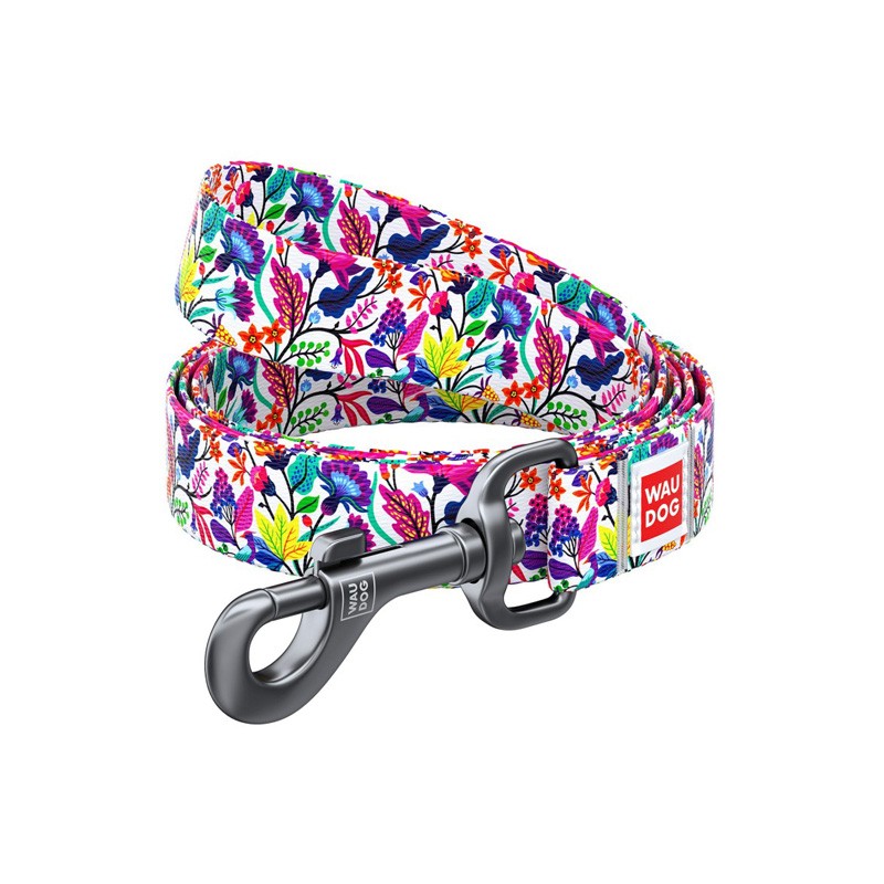 COLLAR LAISSE NYLON FLOWERS