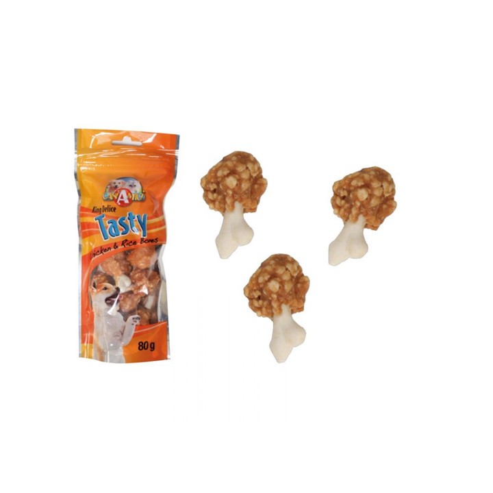CROCI TASTY CHICKEN & RICE BONES 80 g
