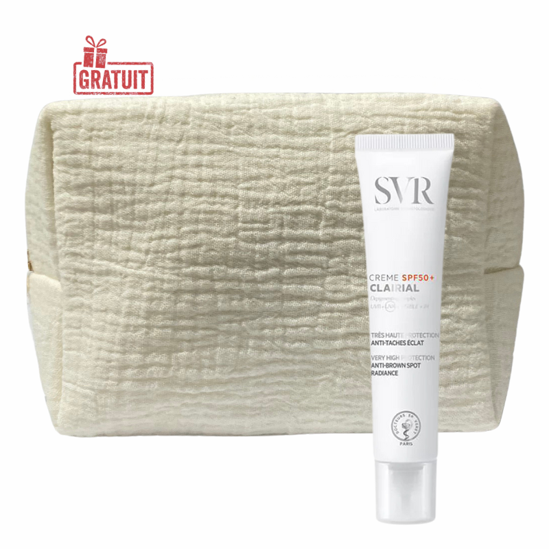 SVR CLAIRIAL CREME ANTI TACHES BRUNES SPF50+ 40ML+TROUSSE SVR (OFFERT)