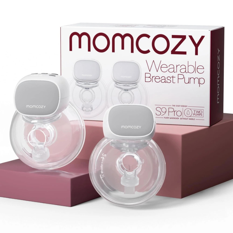 MOMCOZY S9 PRO TIRE LAIT ÉLECTRIQUE PORTABLE AVEC 4 TAILLES LOT DE 2
