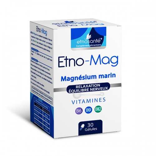 ETNOSANTE ETNO MAG RELAXATION EQUILIBRE NERVEUX 30 CAPSULES
