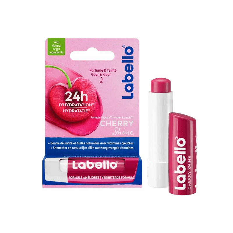 LABELLO STICK LEVRES CHERRY SHINE 4.8G