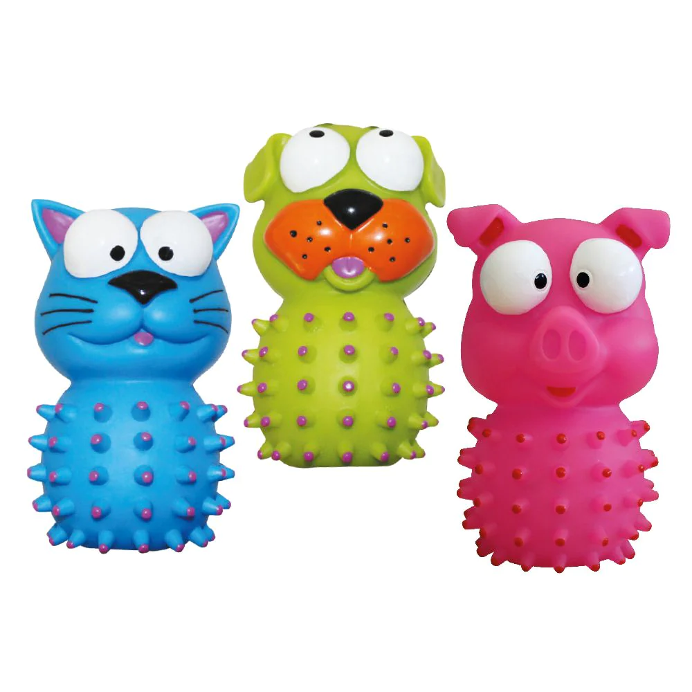 CROCI JOUETS EN VINYLE ANIMAUX BARBELES