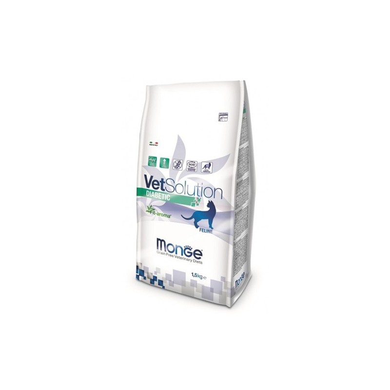 MONGE CROQUETTE VET DIABETIC 1.5KG