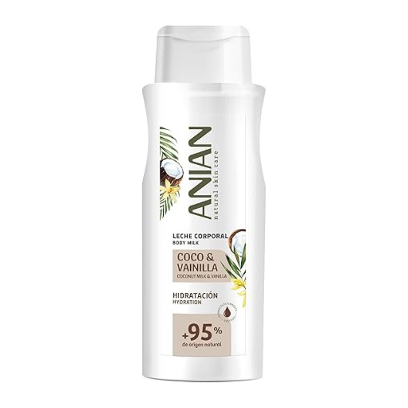 ANIAN LAIT DE CORPS VANILLE NOIX DE COCO 500ML