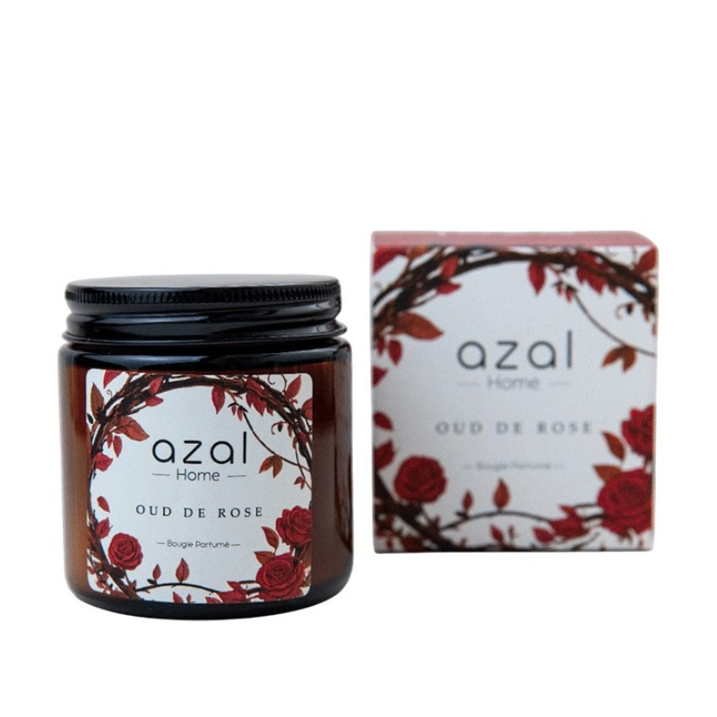 AZAL BOUGIE PARFUMEE OUD DE ROSE
