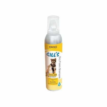 GILLS DRY FOAM SHAMPOOING SECS POUR CHIENS 250 ML