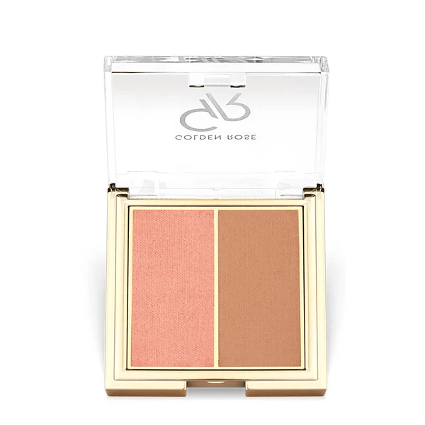 GOLDEN ROSE ICONIC BLUSH DUO 2x3 GR