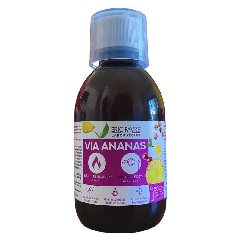ERIC FAVRE VIA ANANAS BRULEUR DE GRAISSES 200ML