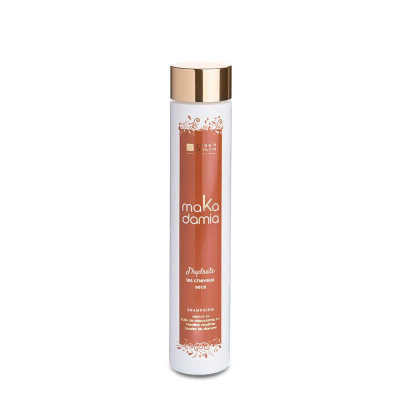URBAN KERATIN SHAMPOOING CHEVEUX SECS MAKADAMIA 250 ML