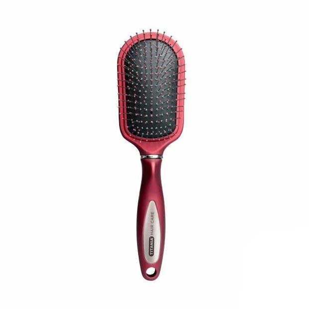 TITANIA BROSSE METALLIQUE A 11 RANGEES ROUGE 1630