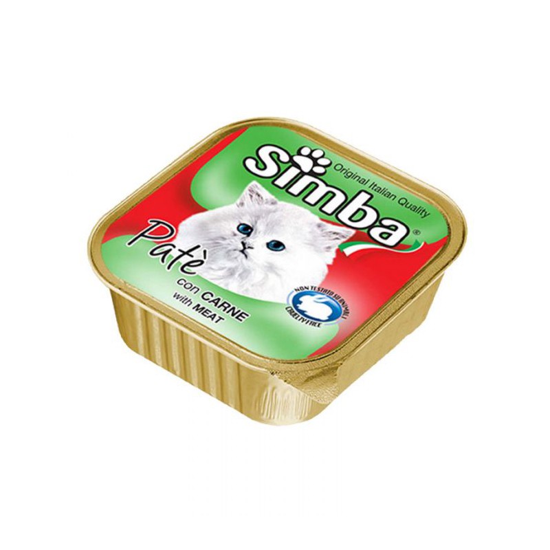 SIMBA BARQUETTE CHAT BOEUF 100GR