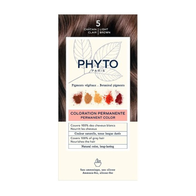 PHYTOCOLOR  COULEUR SOIN 5 CHATAIN CLAIR
