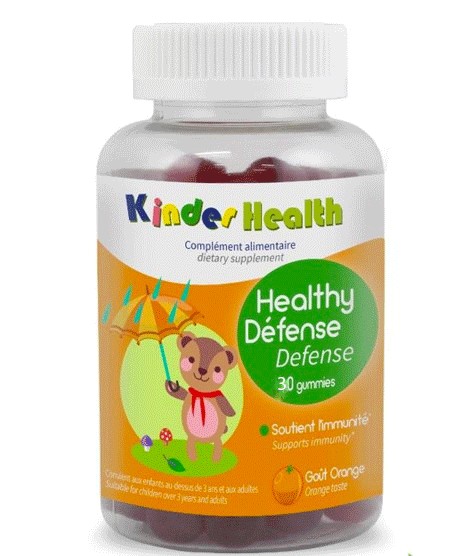 KINDER HEALTH DEFENSE 30 GUMMIES