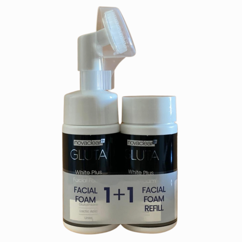 NOVACLEAR GLUTA WHITE PLUS FACIAL FOAM 100ML+(LE 2 EME OFFERT)