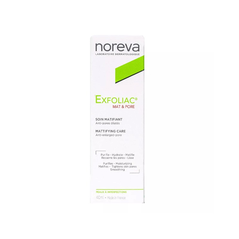 NOREVA EXFOLIAC MAT&PORE SOIN MATIFIANT 30ML