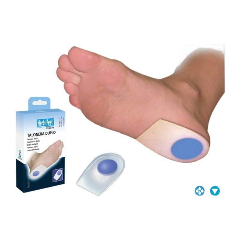 HERBI FEET TALONNETTE DUPLO EN SILICONE
