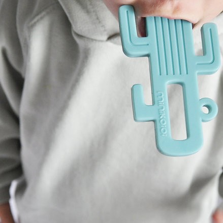 MINIKOIOI CACTUS ANNEAU DE DENTITION EN SILICONE 3M+