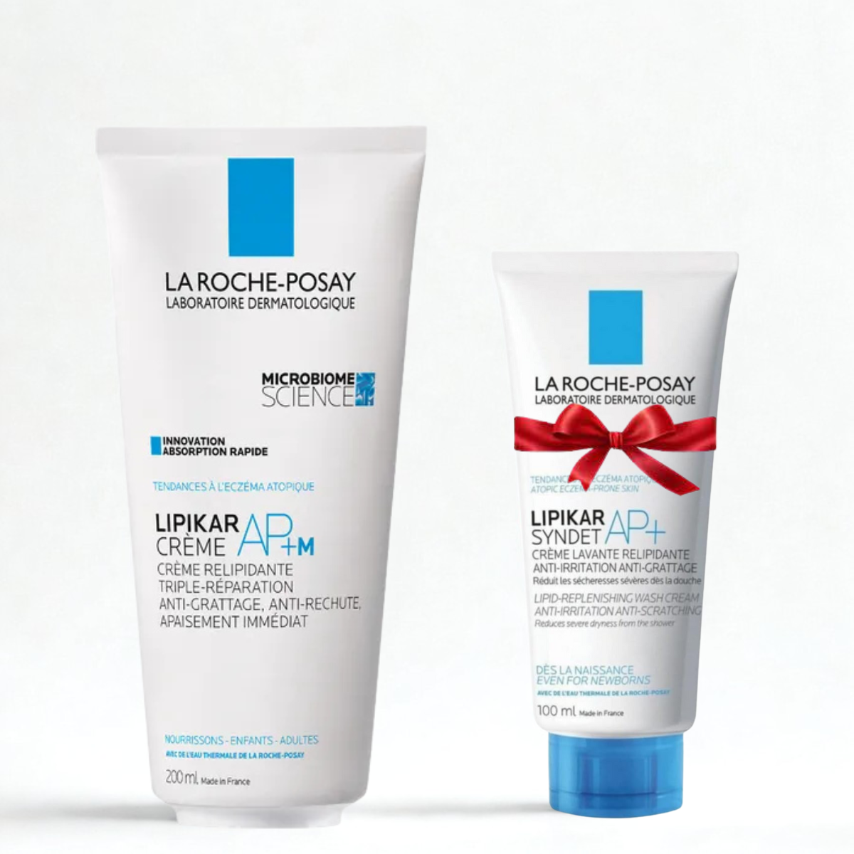 LA ROCHE POSAY LIPIKAR BAUME LIGHT AP+M 200ML+SYNDET CREME LAVANTE 100ML (OFFERT)