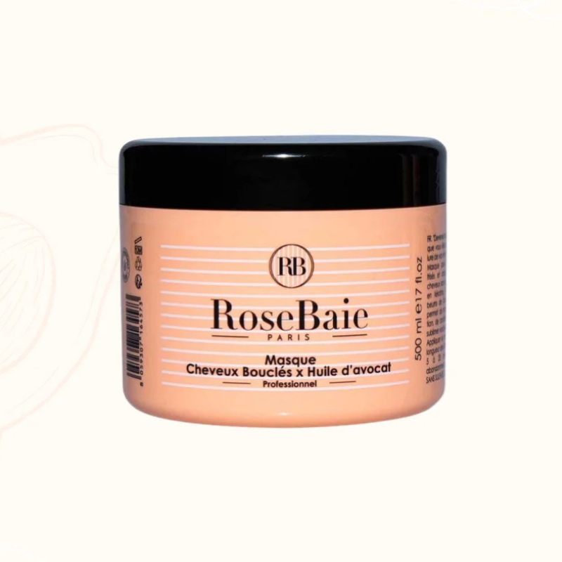 ROSEBAIE MASQUE CHEVEUX BOUCLES W HUILE DAVOCAT 500ML