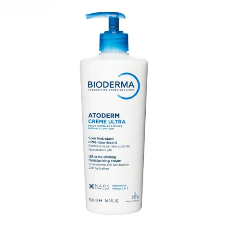 BIODERMA ATODERM CREME HYDRATANTE ULTRA NOURRISSANTE 500ML