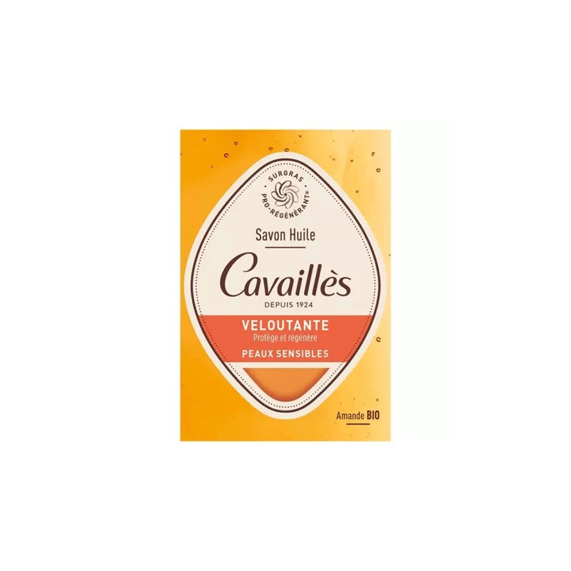 ROGE CAVAILLES SAVON HUILE VELOUTANTE A L'HUILE D'AMANDE PEAUX SENSIBLES 100G