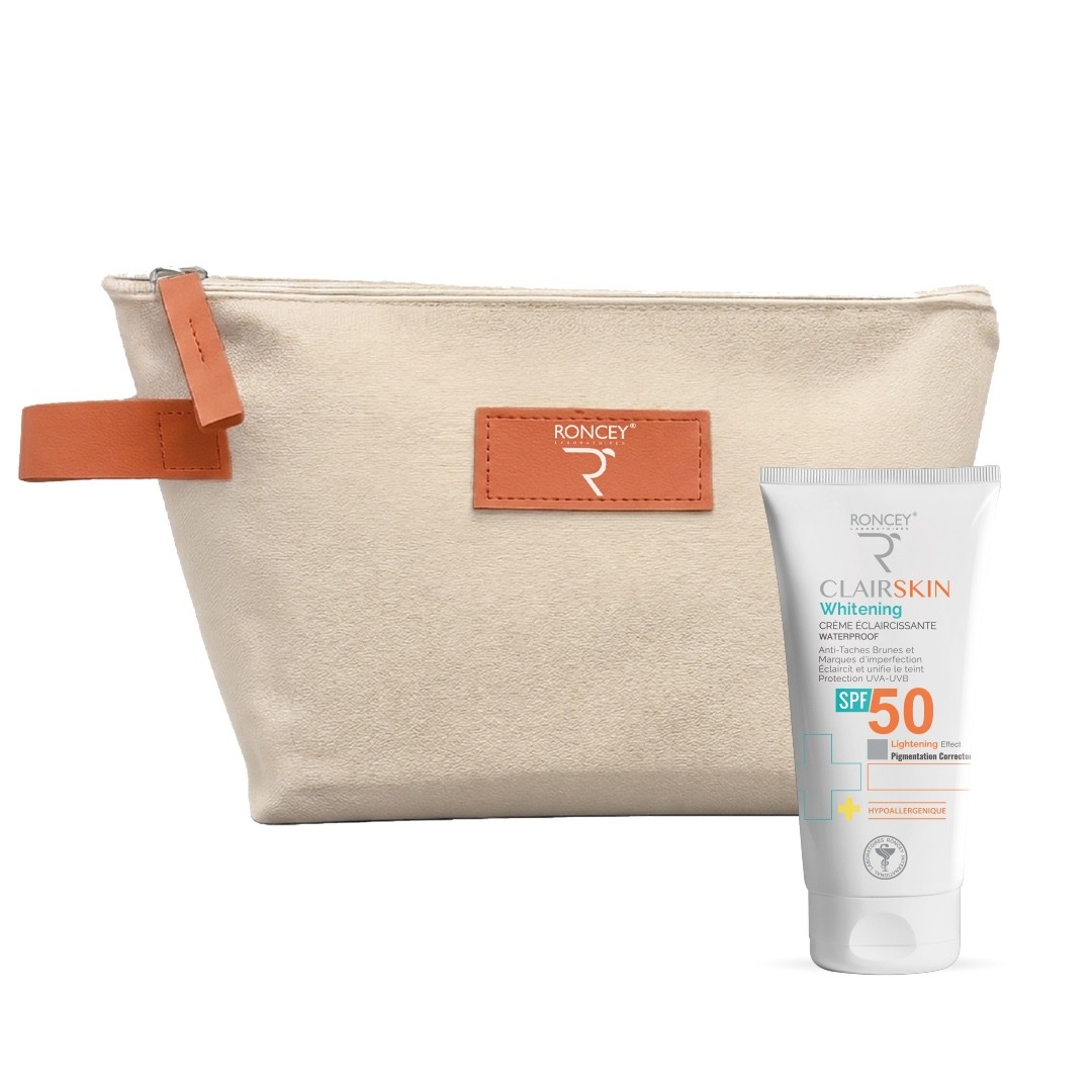 RONCEY CLAIRSKIN CREME VISAGE SPF50 50ML+TROUSSE (OFFERT)