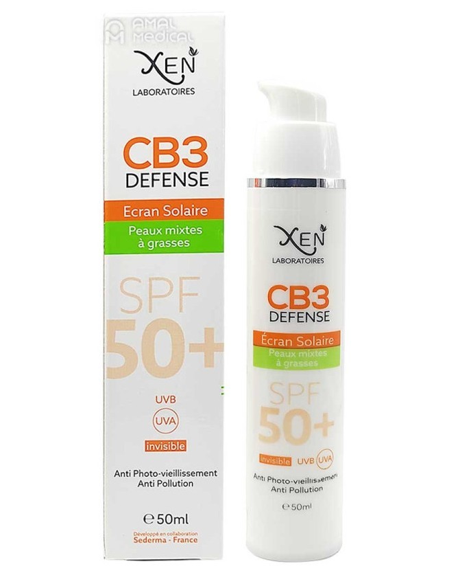 XEN CB3 DEFENCE ECRAN SOLAIRE PMG 50ML