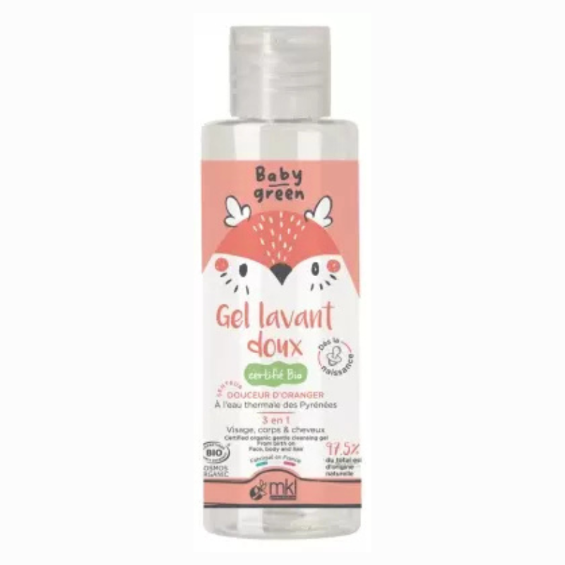 MKL GREEN NATURE BABY GREEN GEL LAVANT DOUX BIO 100ML