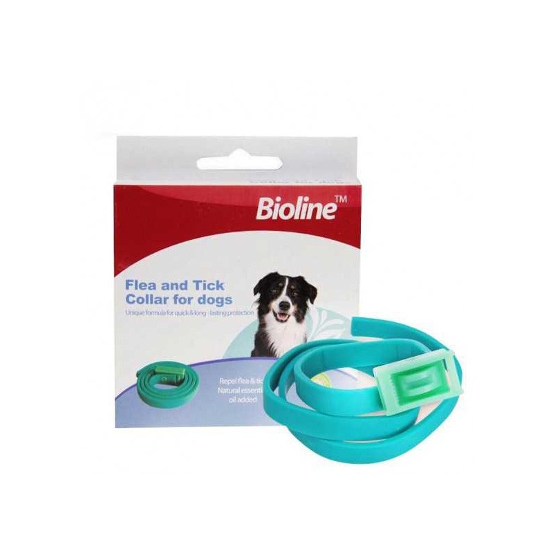 BIOLINE COLLIER ANTI PARASITE POUR CHIENS 60CM