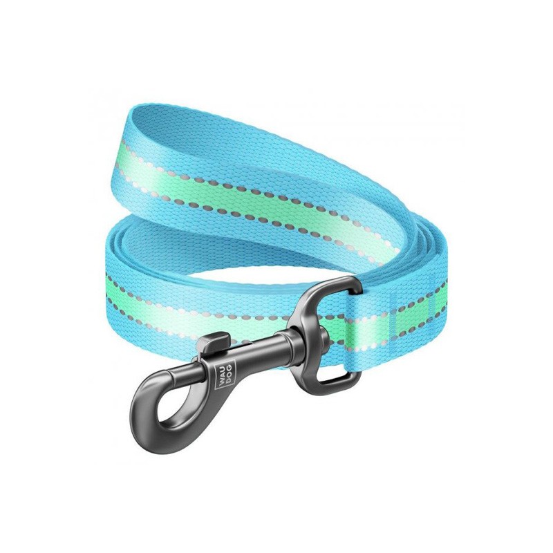 COLLAR MAISSE NYLON FLUO 15MM*122CM BLEU