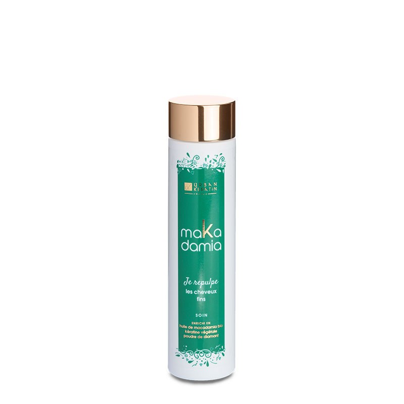 URBAN KERATIN SOIN CHEVEUX FINS MAKADAMIA 200ML